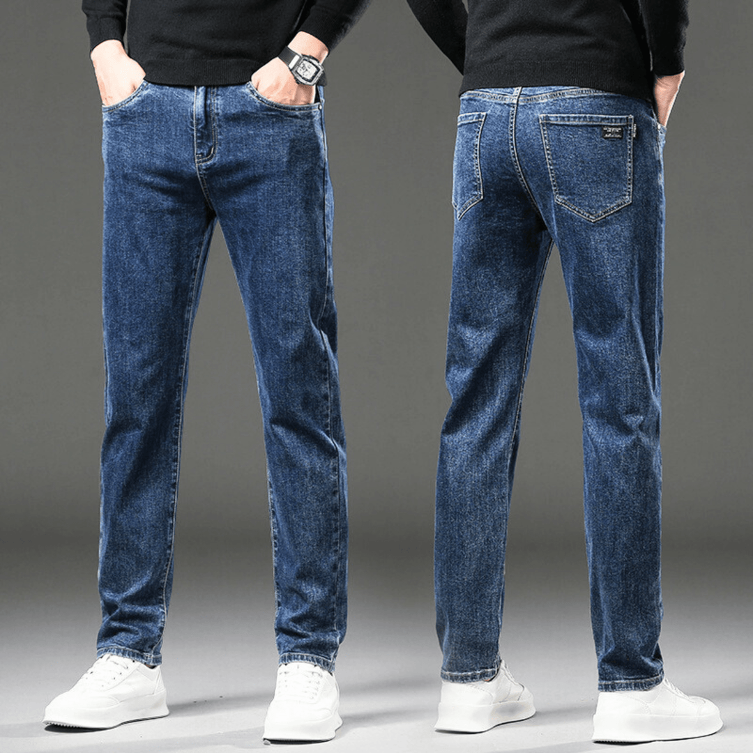 Weston & Finch - The Belmont Thermal Jean - 14:691smoke gray;5:100010441