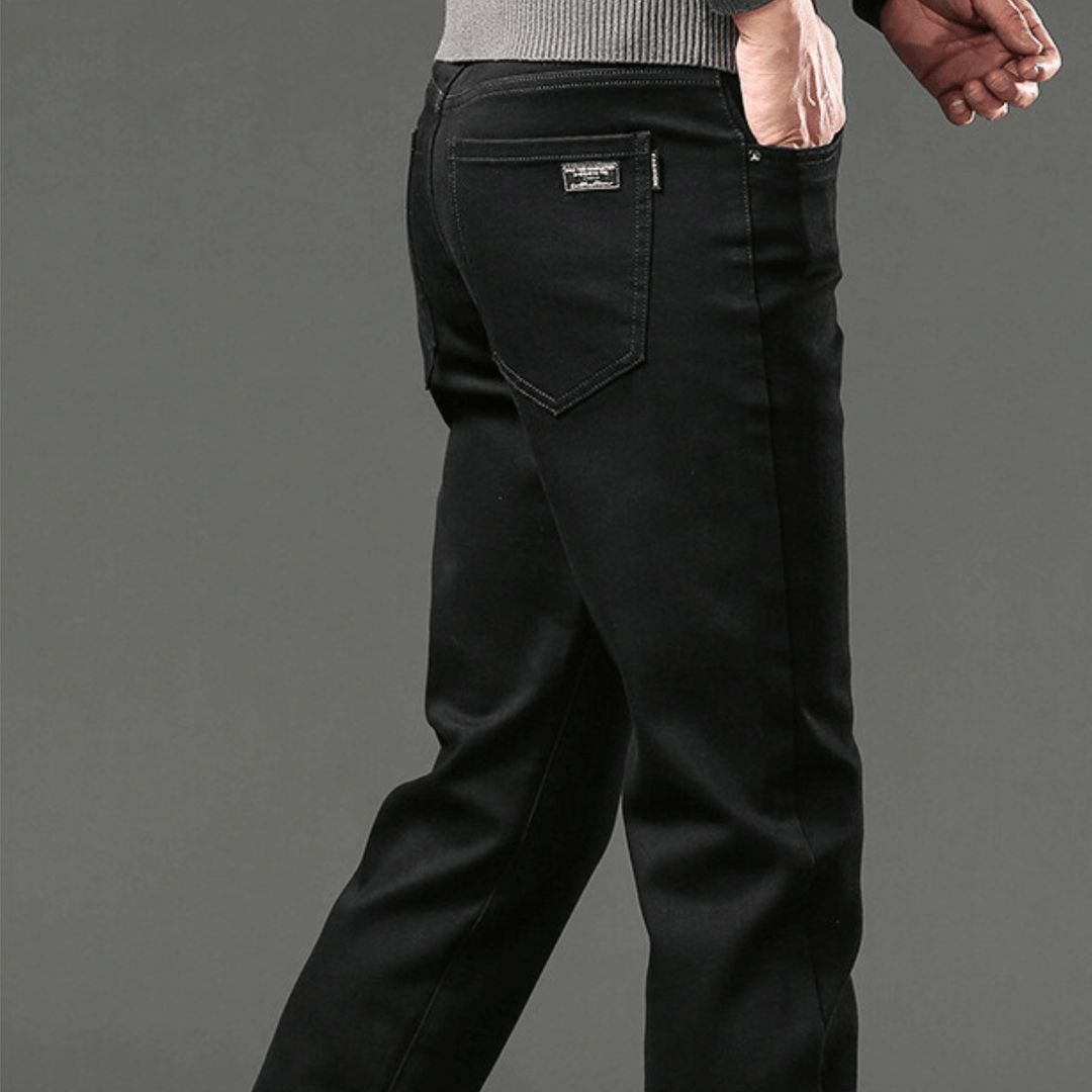 Weston & Finch - The Belmont Thermal Jean - 14:691smoke gray;5:100010441