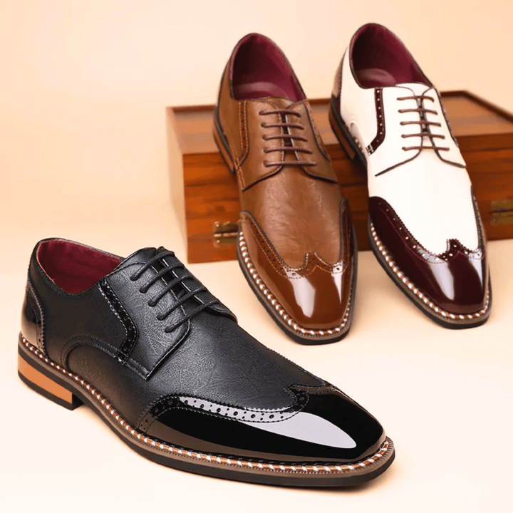 Weston & Finch - The Belvedere Brogue - 14:173Black;200000124:100010483