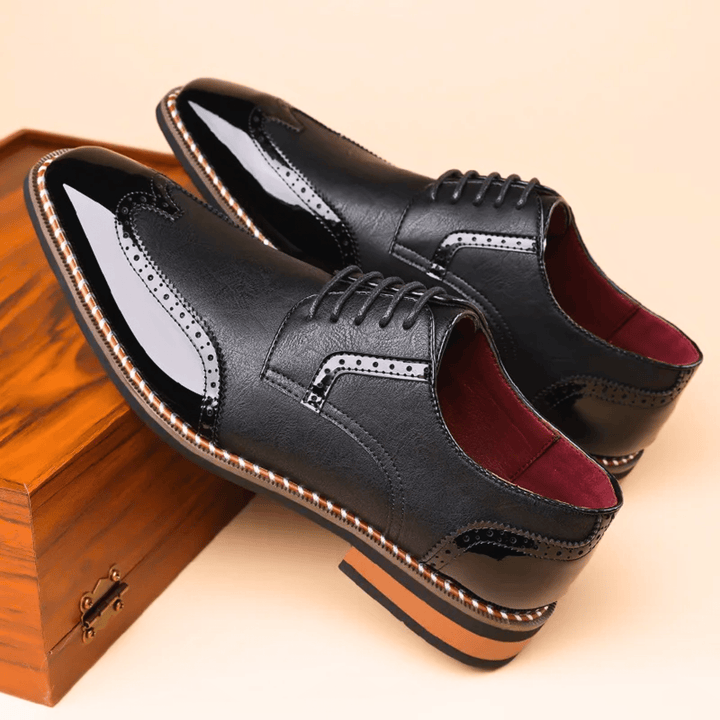 Weston & Finch - The Belvedere Brogue - 14:173Black;200000124:100010483
