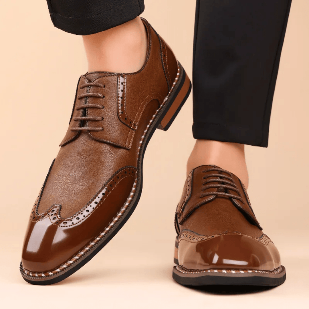 Weston & Finch - The Belvedere Brogue - 14:173Black;200000124:100010483