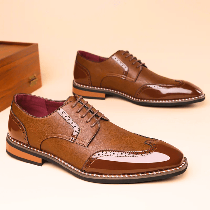 Weston & Finch - The Belvedere Brogue - 14:193Brown;200000124:100010483