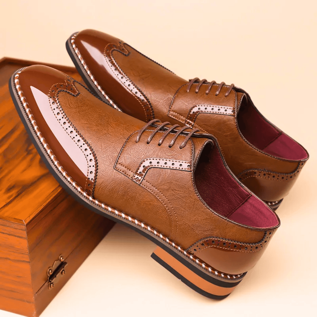 Weston & Finch - The Belvedere Brogue - 14:193Brown;200000124:100010483