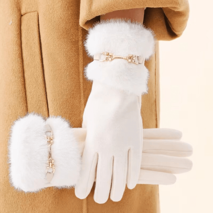 Weston & Finch - The Belvoir Gloves - 14:173Beige white;200000287:151Average size