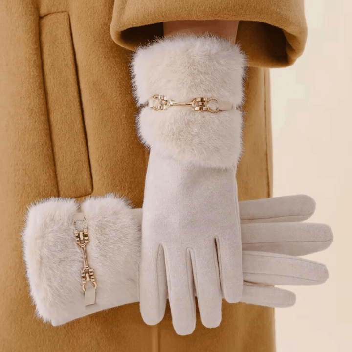 Weston & Finch - The Belvoir Gloves - 14:29Beige apricot;200000287:151Average size