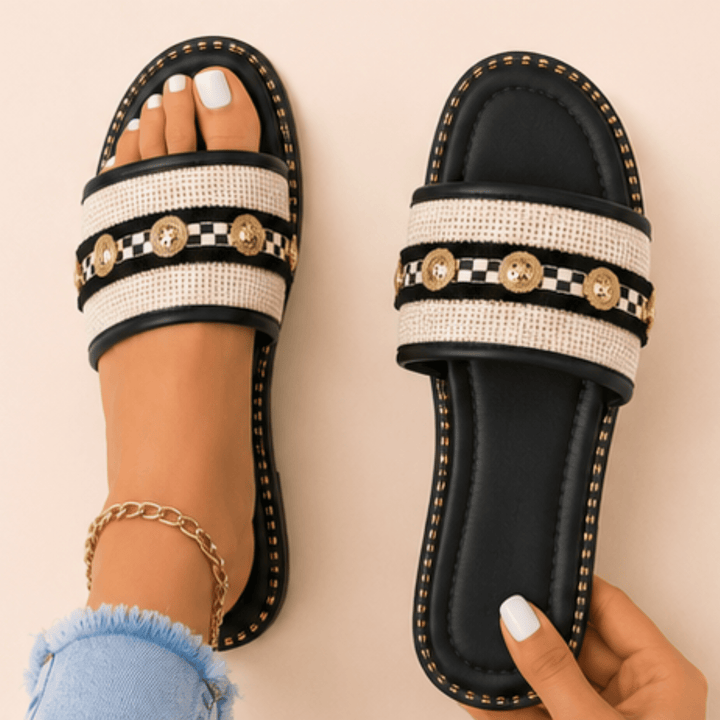 Weston & Finch - The Brielle Sandal - 000000000