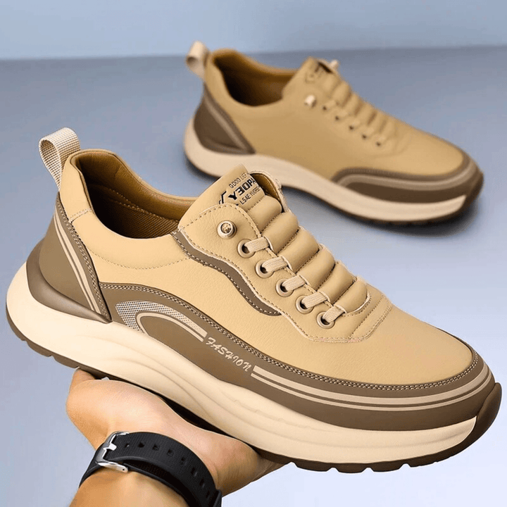 Weston & Finch - The Brixton Sneaker - 14:193khaki;200000124:200000364