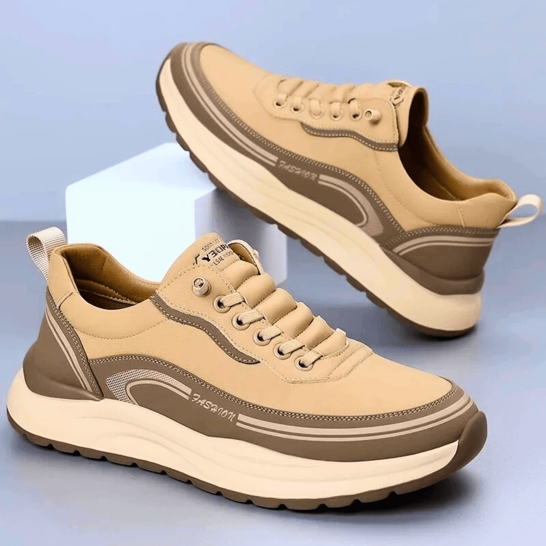 Weston & Finch - The Brixton Sneaker - 14:193khaki;200000124:200000364