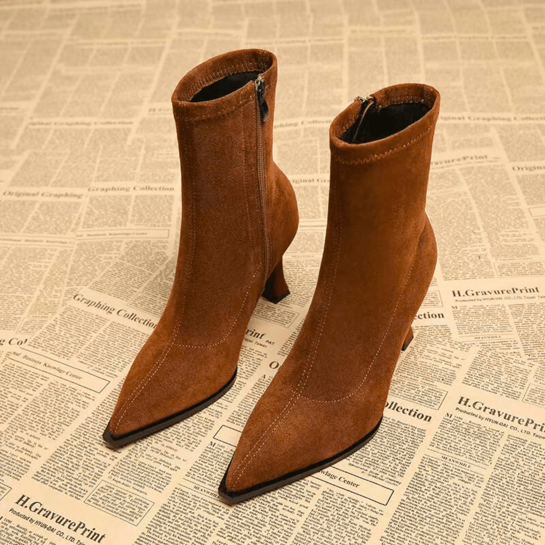 Weston & Finch - The Calista Boot - 14:771brown;200000124:200000364