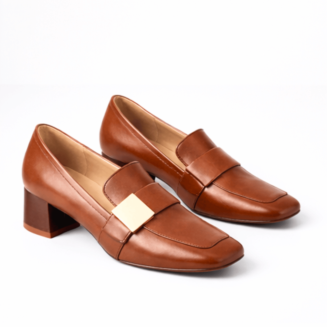 Weston & Finch - The Calvane Heel - 14:365458Dark brown;200000124:200000364