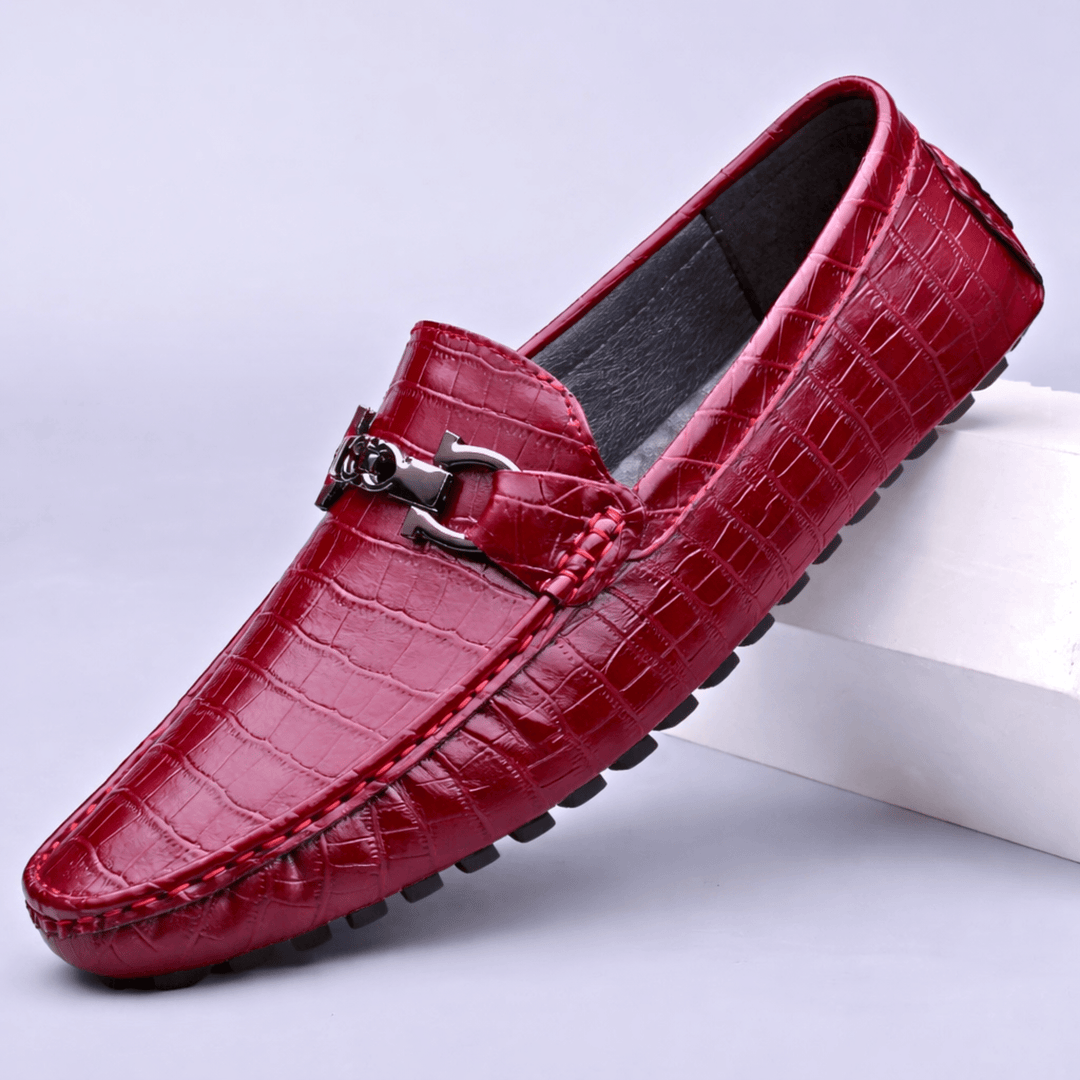 Weston & Finch - The Calvino Loafer - 14:1736688-1 Red;200000124:100010420
