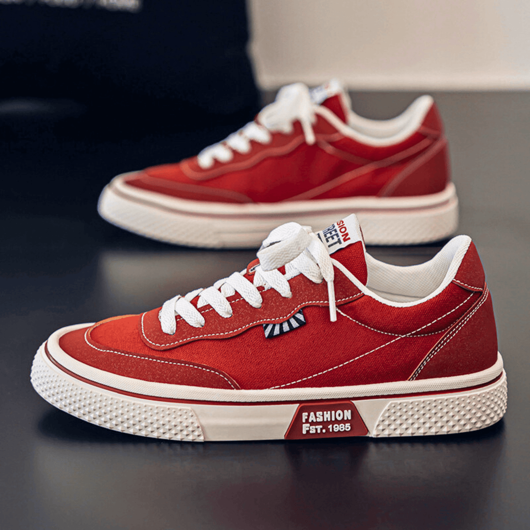 Weston & Finch - The Camden Sneaker - 14:173red;200000124:100010483