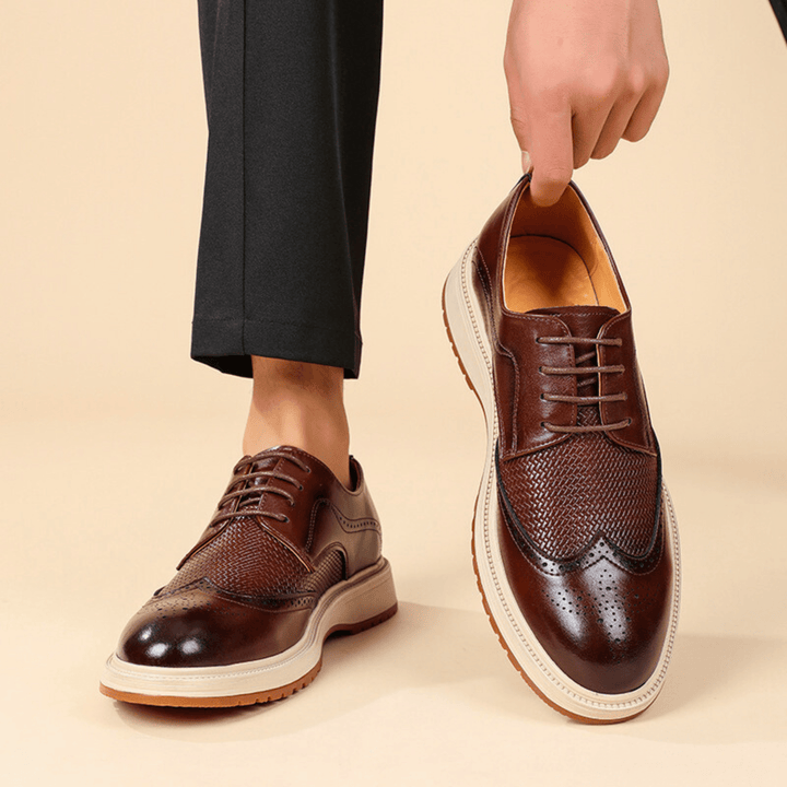 Weston & Finch - The Carvelli Brogue - 14:365458Brown;200000124:200000898