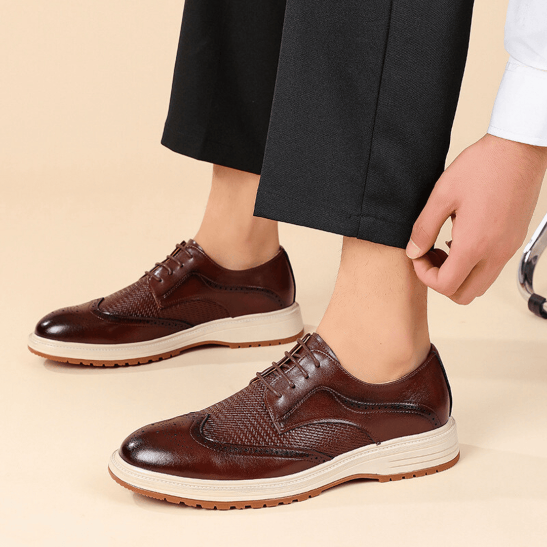 Weston & Finch - The Carvelli Brogue - 14:365458Brown;200000124:200000898