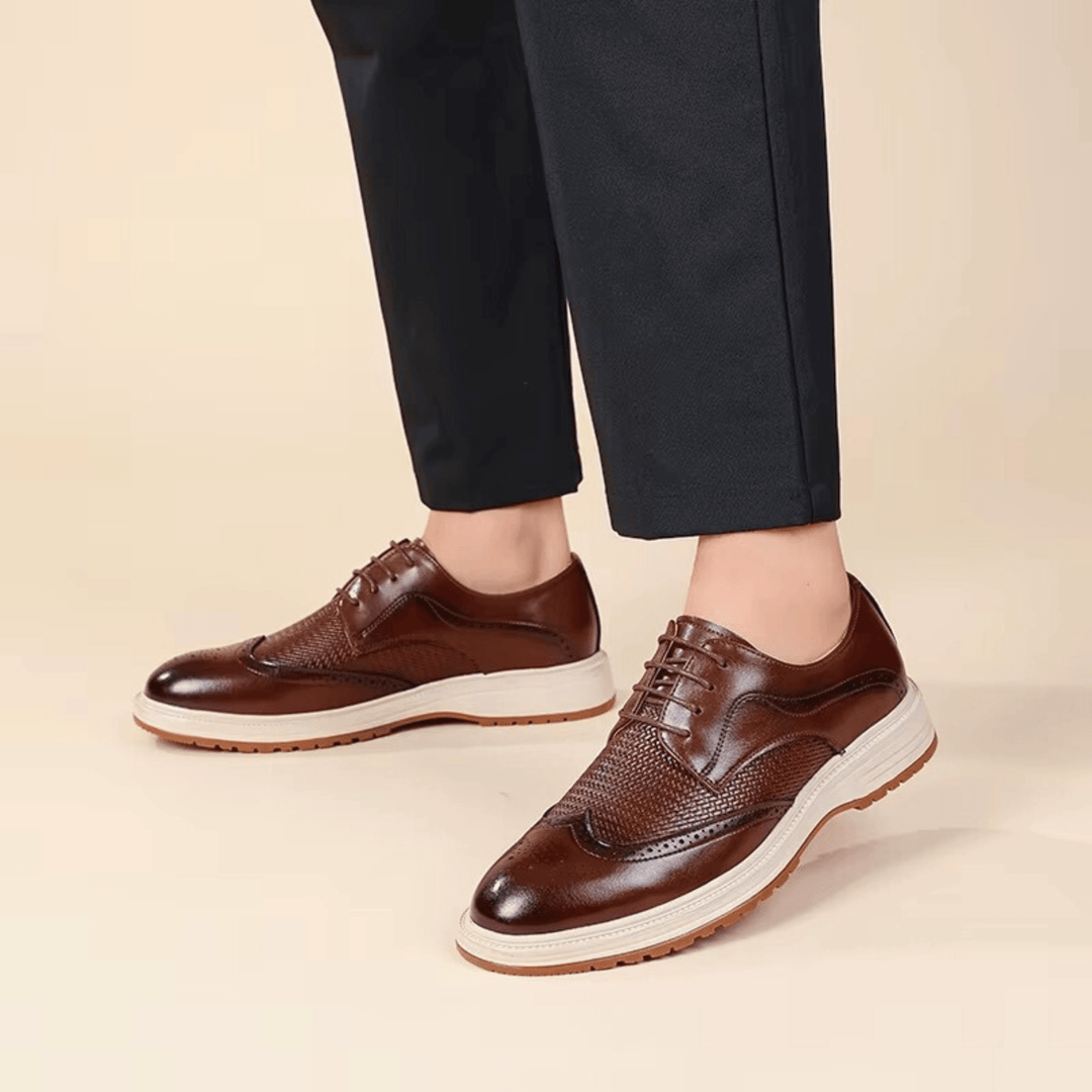 Weston & Finch - The Carvelli Brogue - 14:365458Brown;200000124:200000898