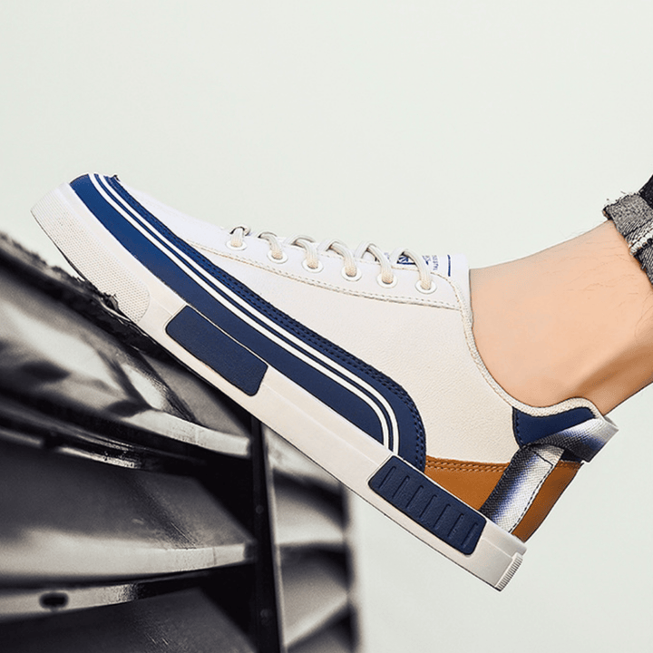 Weston & Finch - The Cassero Sneaker - 14:200004889WHITE and green;200000124:200000364