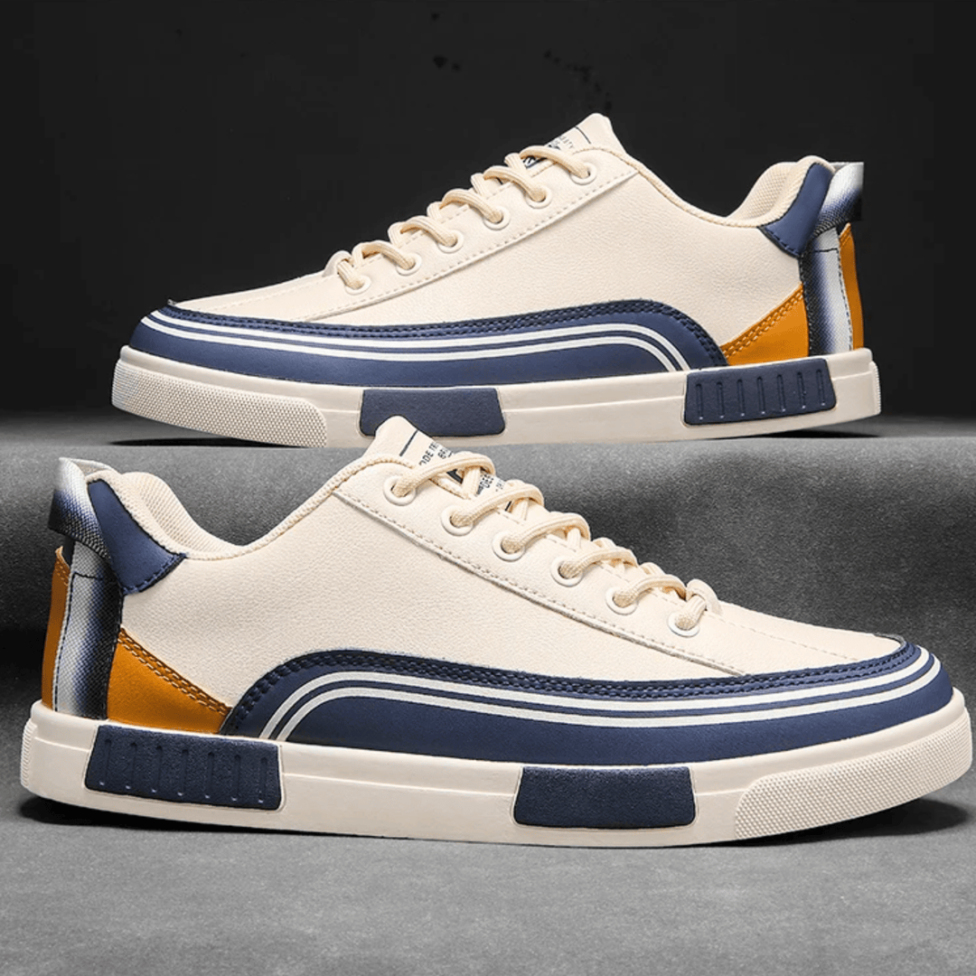 Weston & Finch - The Cassero Sneaker - 14:200004889WHITE and green;200000124:200000364