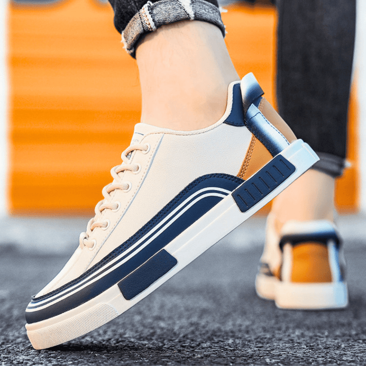 Weston & Finch - The Cassero Sneaker - 14:200004889WHITE and green;200000124:200000364