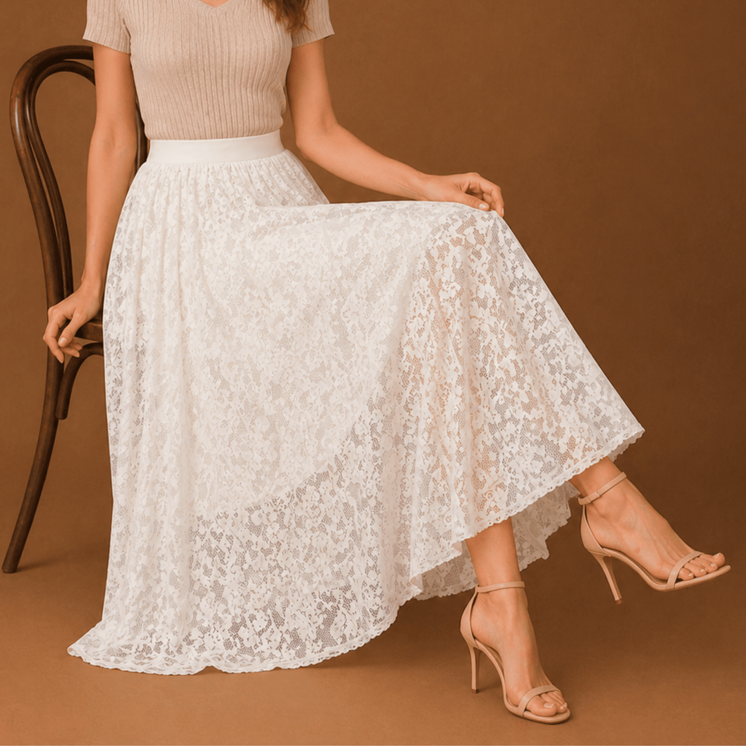 Weston & Finch - The Céliane Skirt - 14:10Apricot ribbon lining [high quality version] recommended;5:4651Xs ([xs recommendation 30.00 kg–37.50 kg])