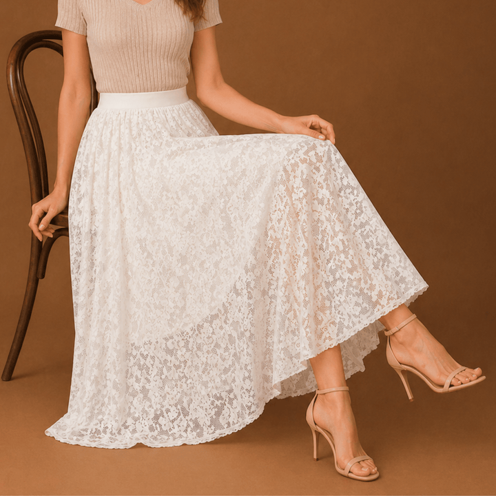Weston & Finch - The Céliane Skirt - 14:10Apricot ribbon lining [high quality version] recommended;5:4651Xs ([xs recommendation 30.00 kg–37.50 kg])
