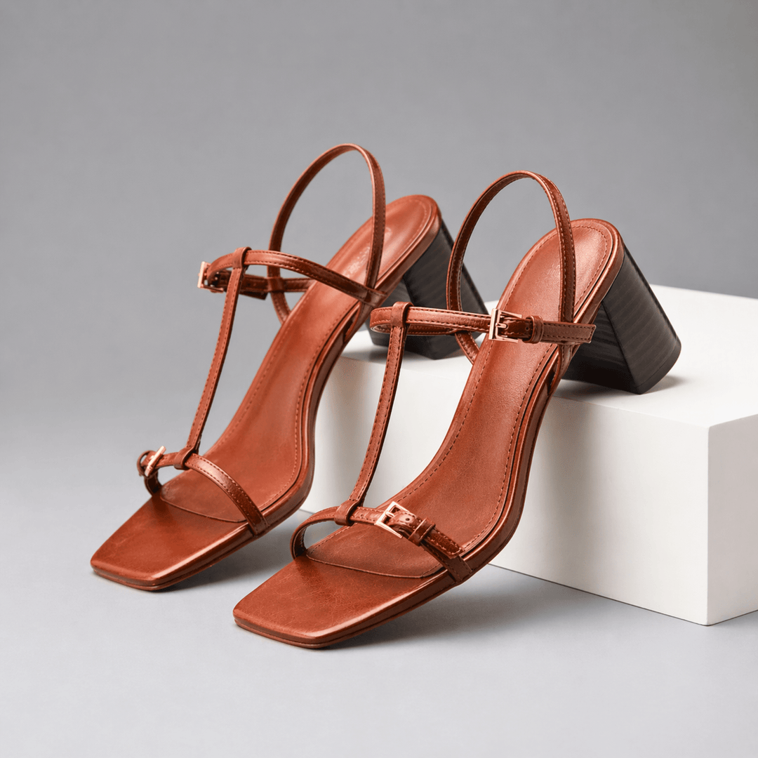 Weston & Finch - The Cirella Heel - 14:771Brown;200000124:100010483