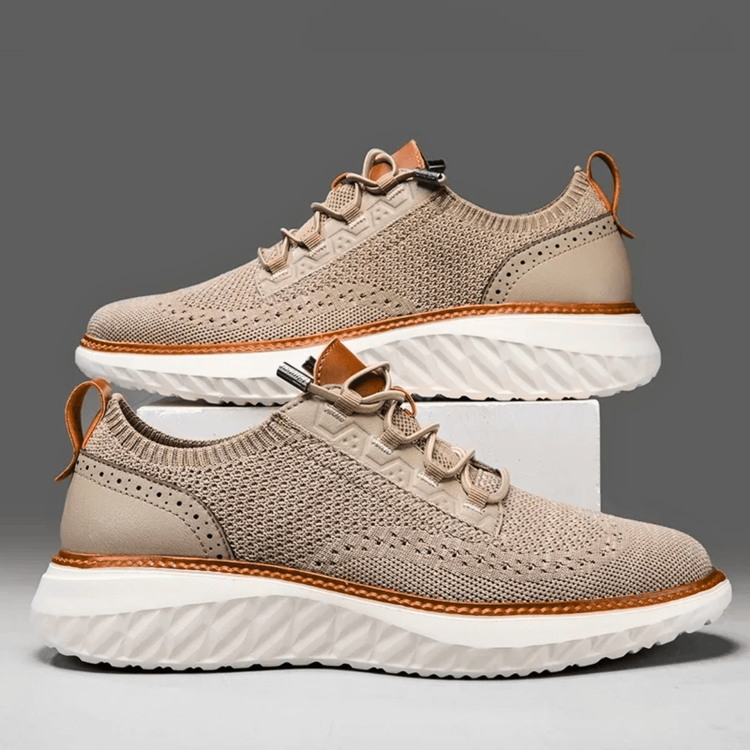 Weston & Finch - The Corbin Knit Sneaker - 14:193Khaki;200000124:200000901