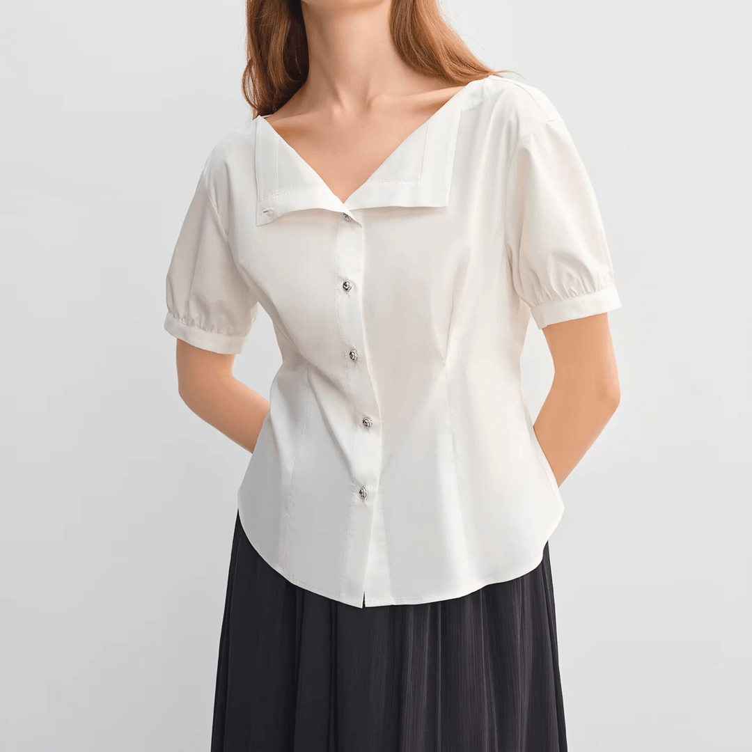 Weston & Finch - The Corinne Blouse - 000000000
