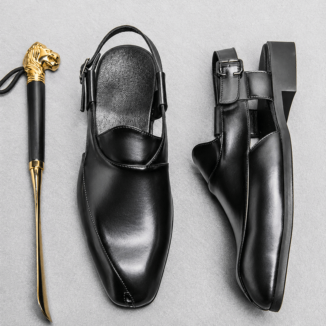 Weston & Finch - The Corzano Sandal - 14:193Black;200000124:200000899