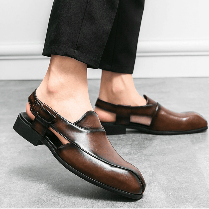 Weston & Finch - The Corzano Sandal - 14:193Black;200000124:200000899