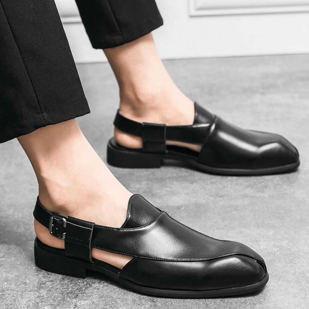 Weston & Finch - The Corzano Sandal - 14:193Black;200000124:200000899