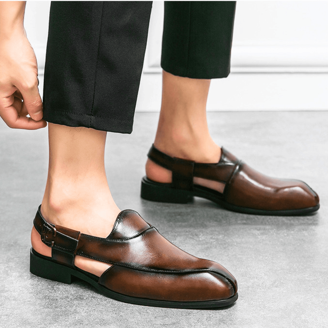 Weston & Finch - The Corzano Sandal - 14:193Black;200000124:200000899
