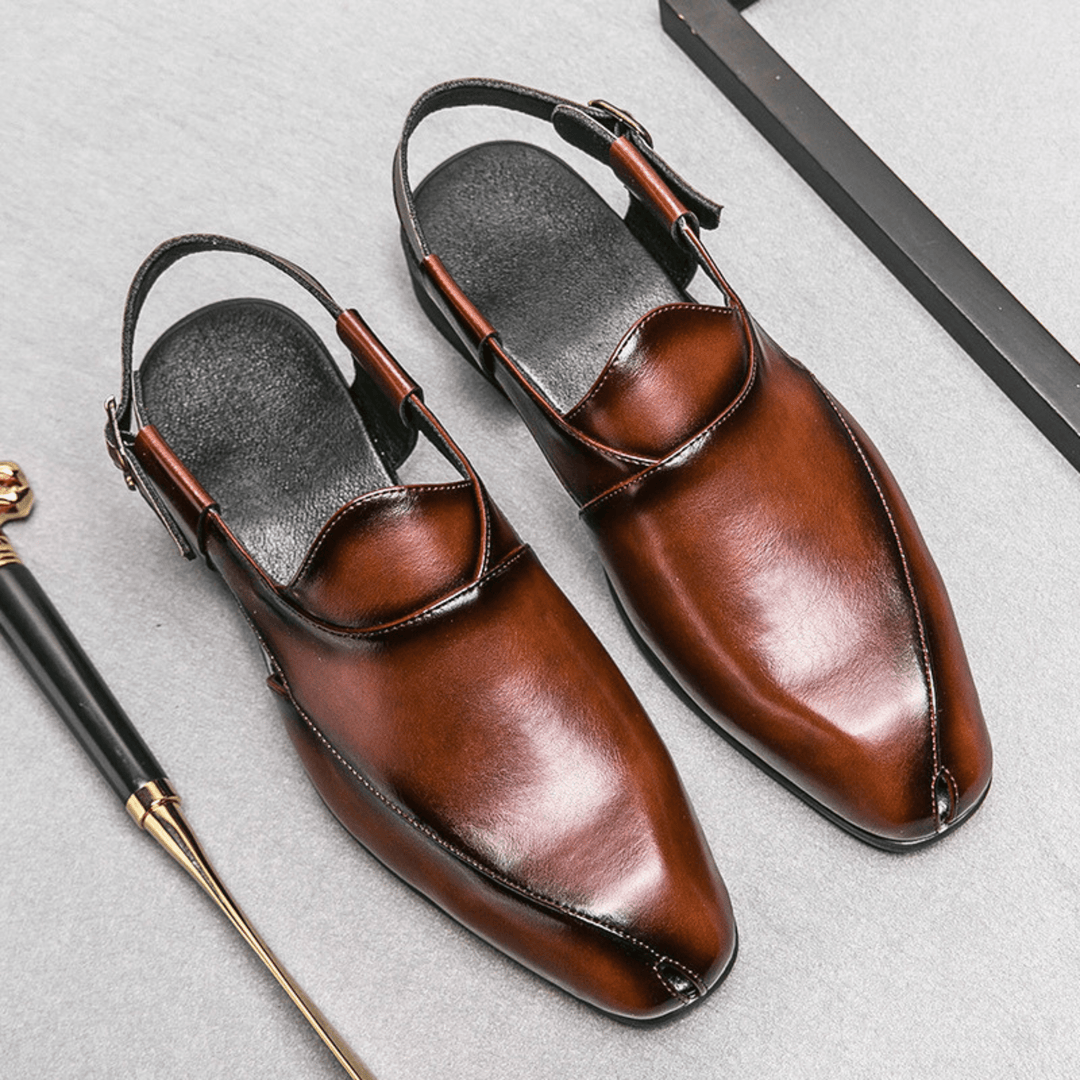 Weston & Finch - The Corzano Sandal - 14:365458Brown;200000124:200000899