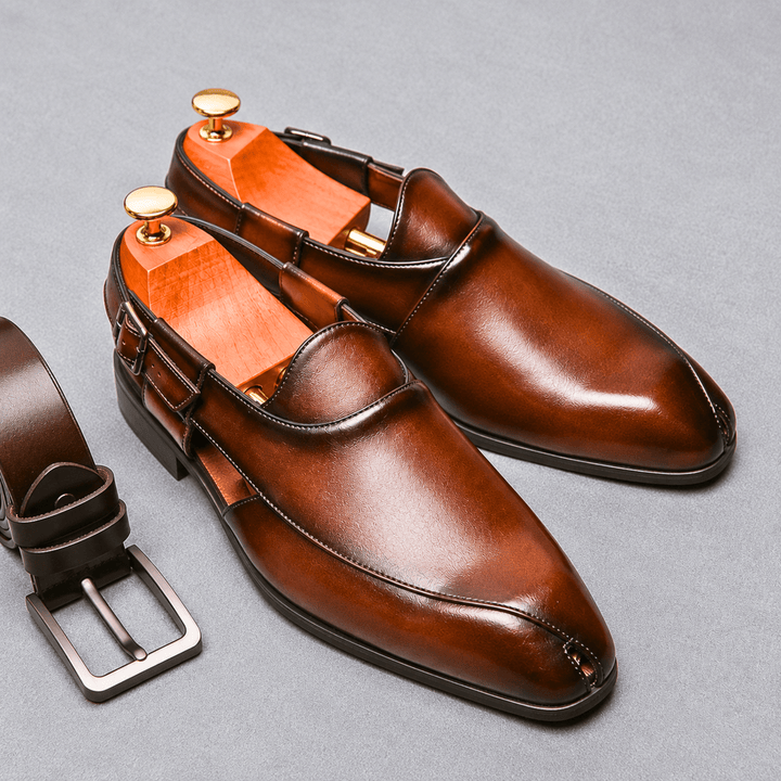 Weston & Finch - The Corzano Sandal - 14:365458Brown;200000124:200000899