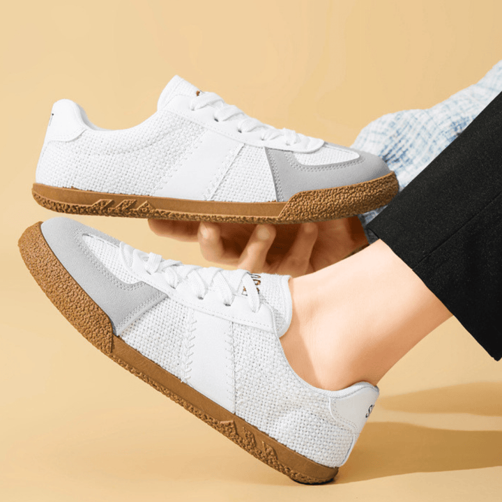 Weston & Finch - The Delano Sneaker - 14:173BeigeBlue;200000124:100010487