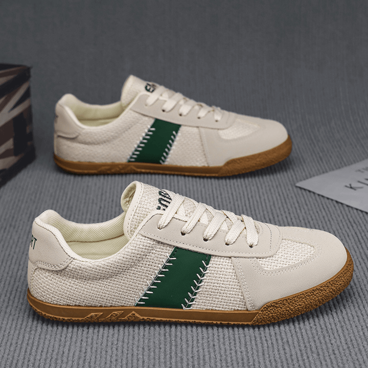 Weston & Finch - The Delano Sneaker - 14:173BeigeBlue;200000124:100010487