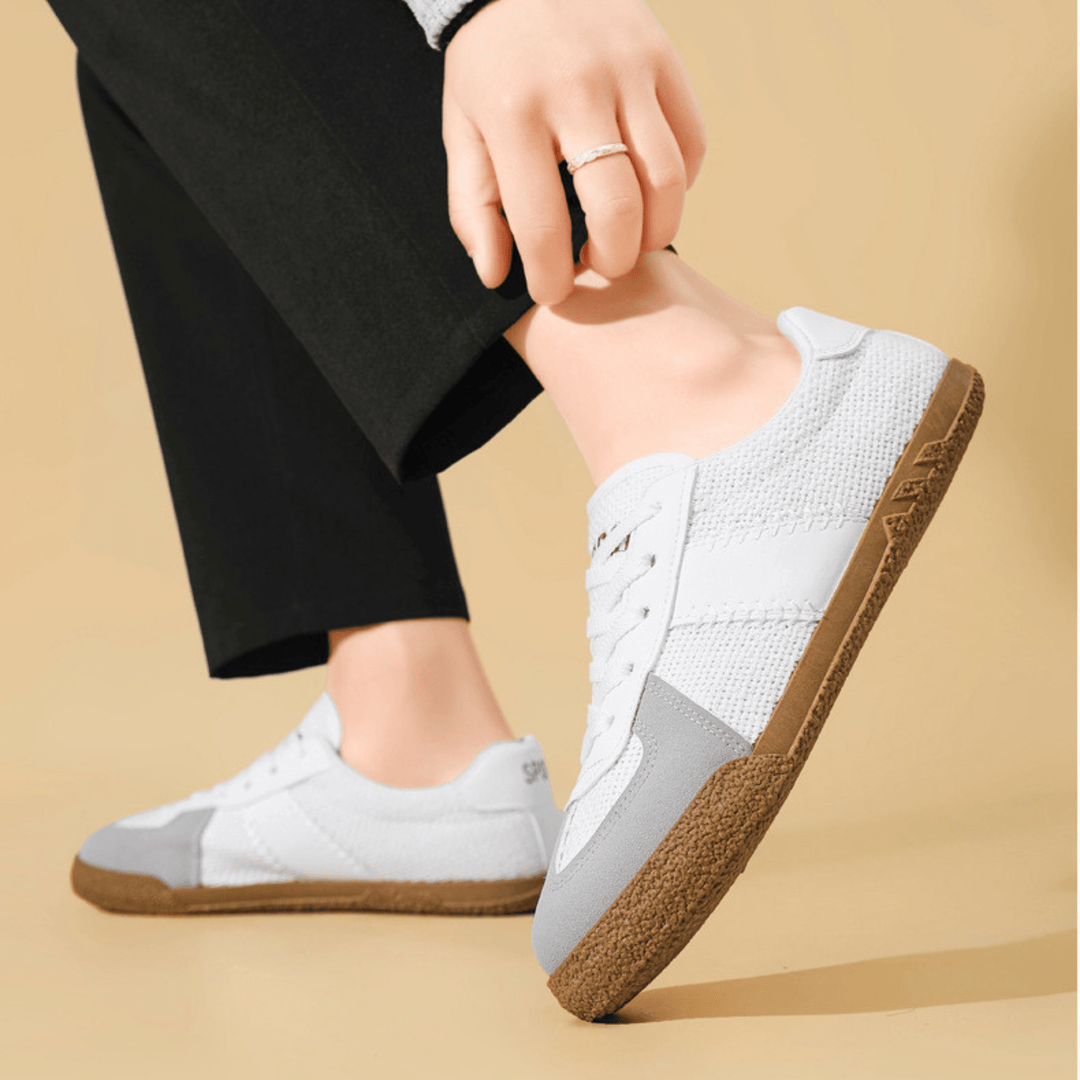 Weston & Finch - The Delano Sneaker - 14:173BeigeBlue;200000124:100010487