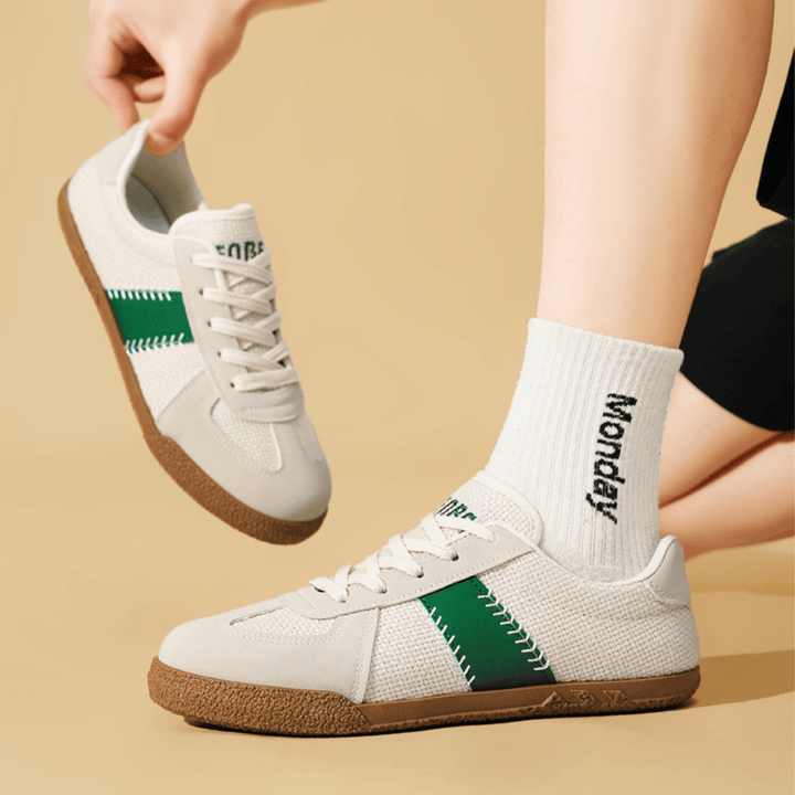 Weston & Finch - The Delano Sneaker - 14:173BeigeBlue;200000124:100010487