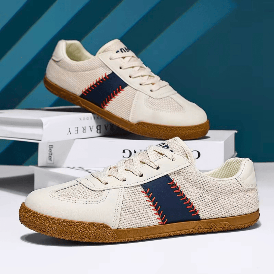 Weston & Finch - The Delano Sneaker - 14:691WhiteGray;200000124:100010487