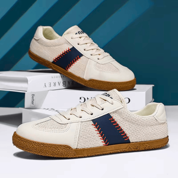Weston & Finch - The Delano Sneaker - 14:691WhiteGray;200000124:100010487