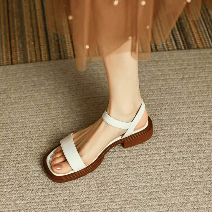 Weston & Finch - The Delphine Sandal - 14:365458brown;200000124:200000334