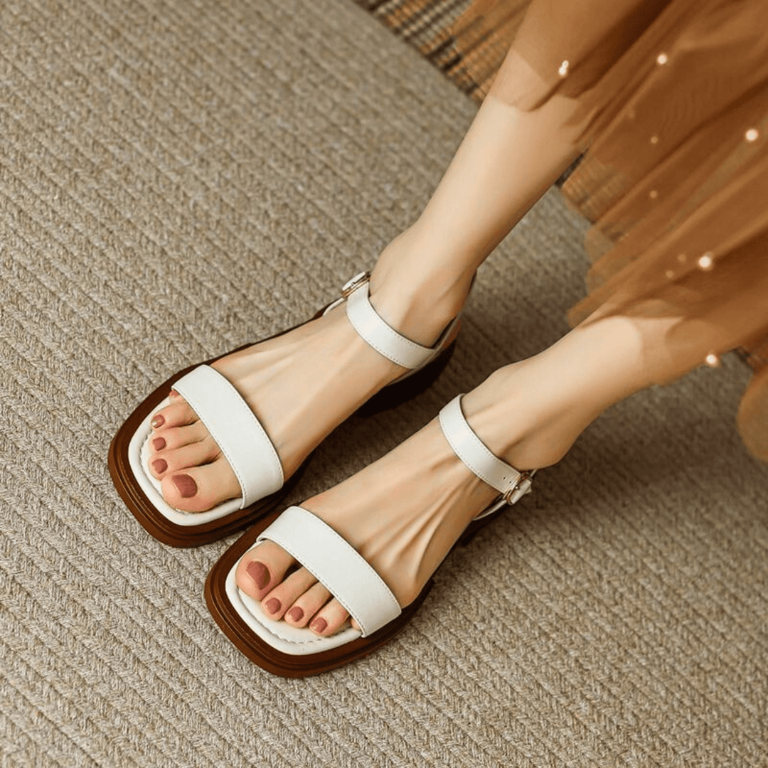 Weston & Finch - The Delphine Sandal - 14:365458brown;200000124:200000334