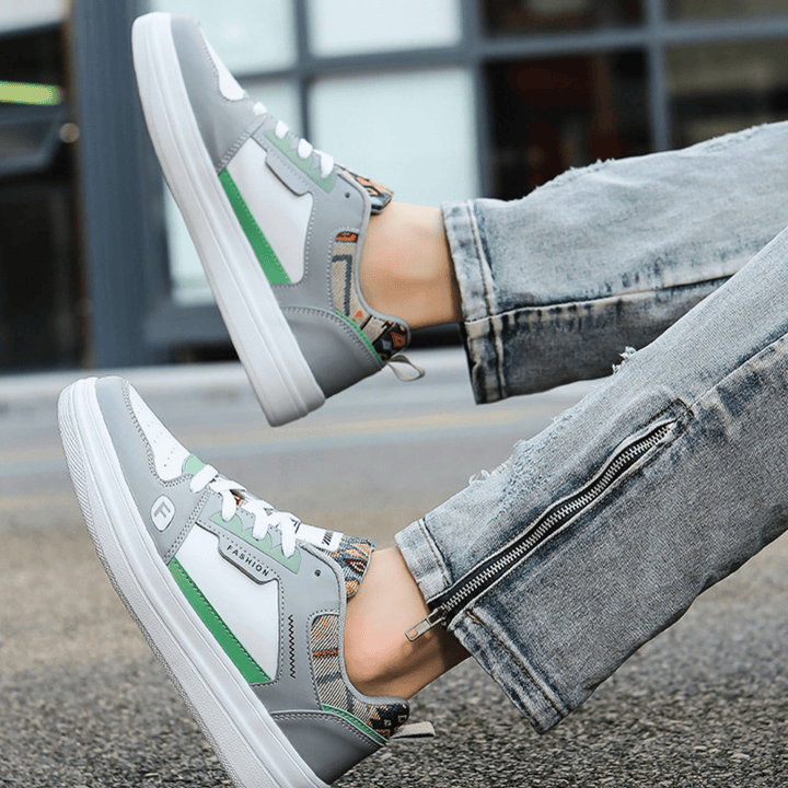 Weston & Finch - The Dorsett Sneaker - 14:10White green;200000124:100010483