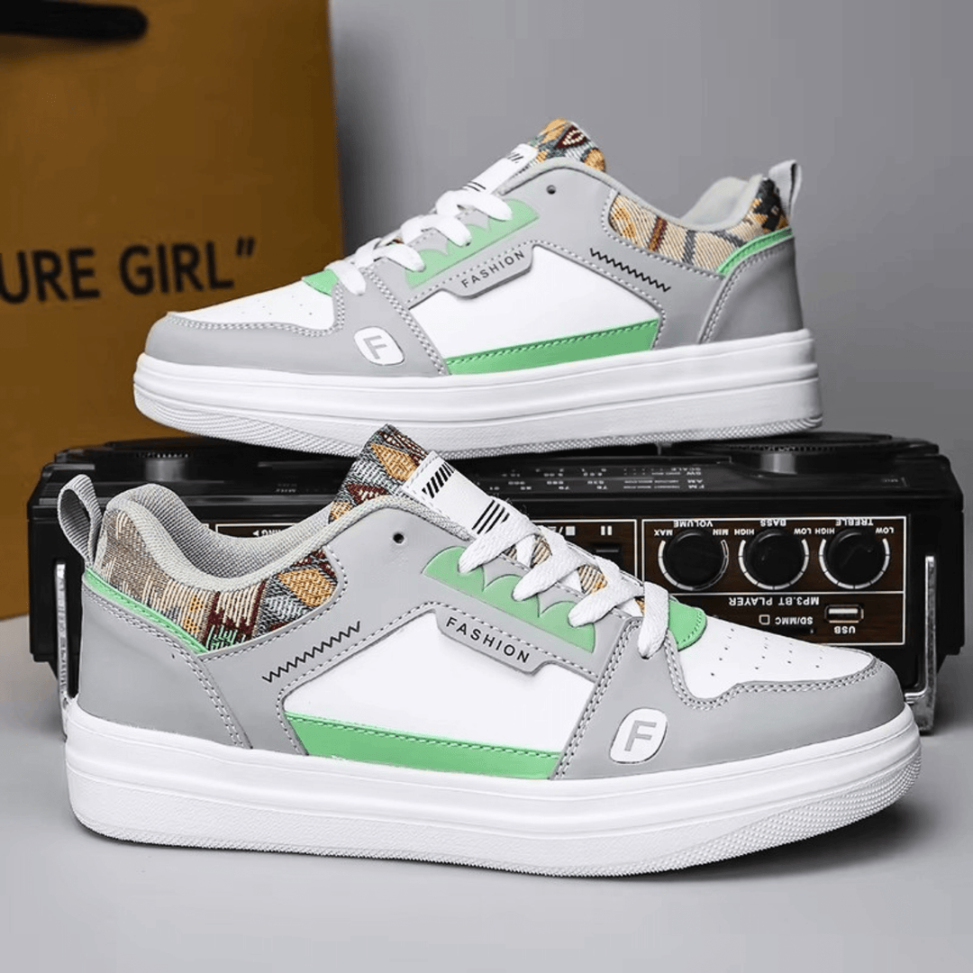 Weston & Finch - The Dorsett Sneaker - 14:175Beige Brown;200000124:100010483