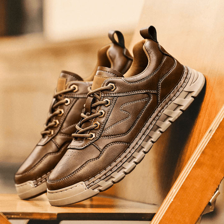 Weston & Finch - The Eldridge Sneaker - 14:365458Dark Brown;200000124:200000339