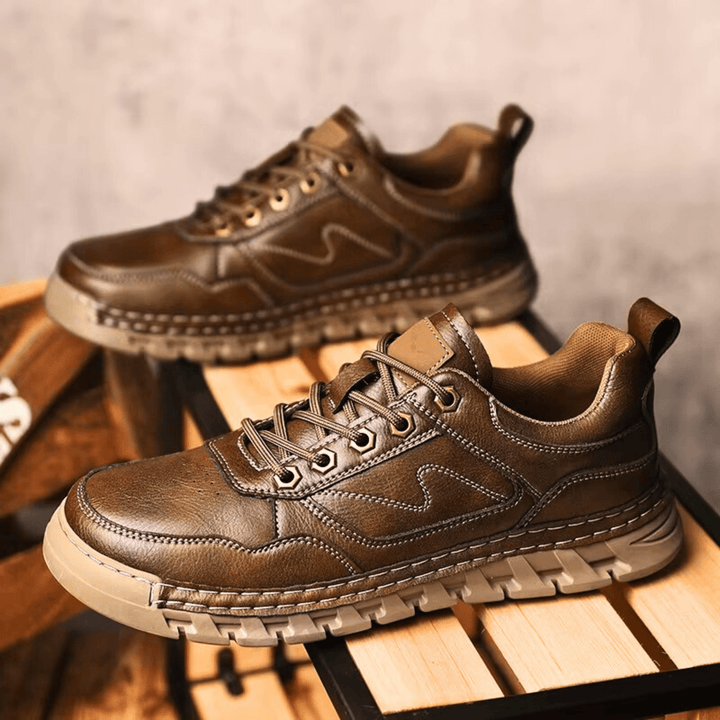 Weston & Finch - The Eldridge Sneaker - 14:365458Dark Brown;200000124:200000339