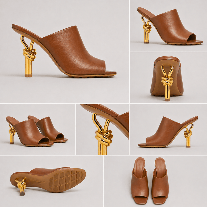 Weston & Finch - The Eloria Mule - 14:100018786apricot-5cm;200000124:200000338