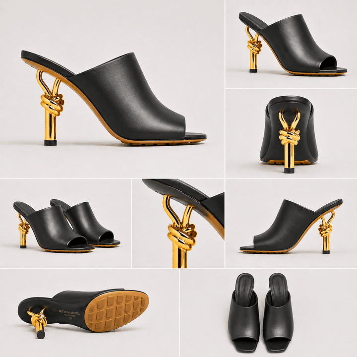 Weston & Finch - The Eloria Mule - 14:100018786apricot-5cm;200000124:200000338