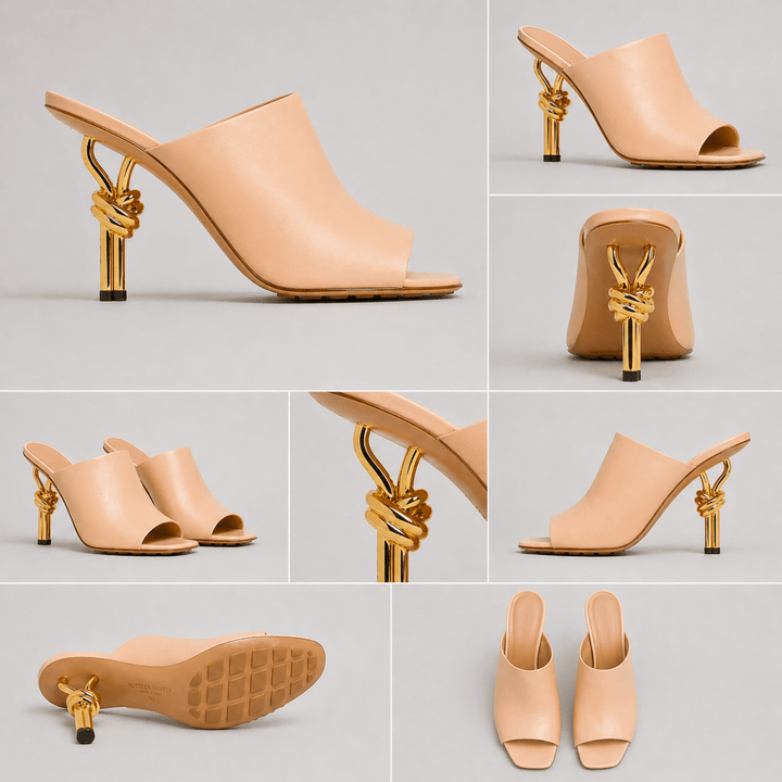 Weston & Finch - The Eloria Mule - 14:100018786apricot-5cm;200000124:200000338