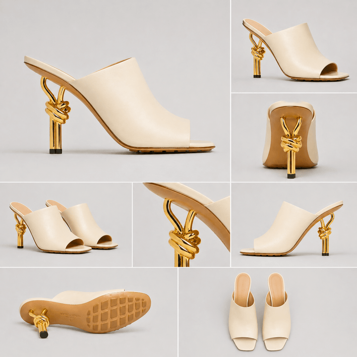Weston & Finch - The Eloria Mule - 14:100018786apricot-5cm;200000124:200000338