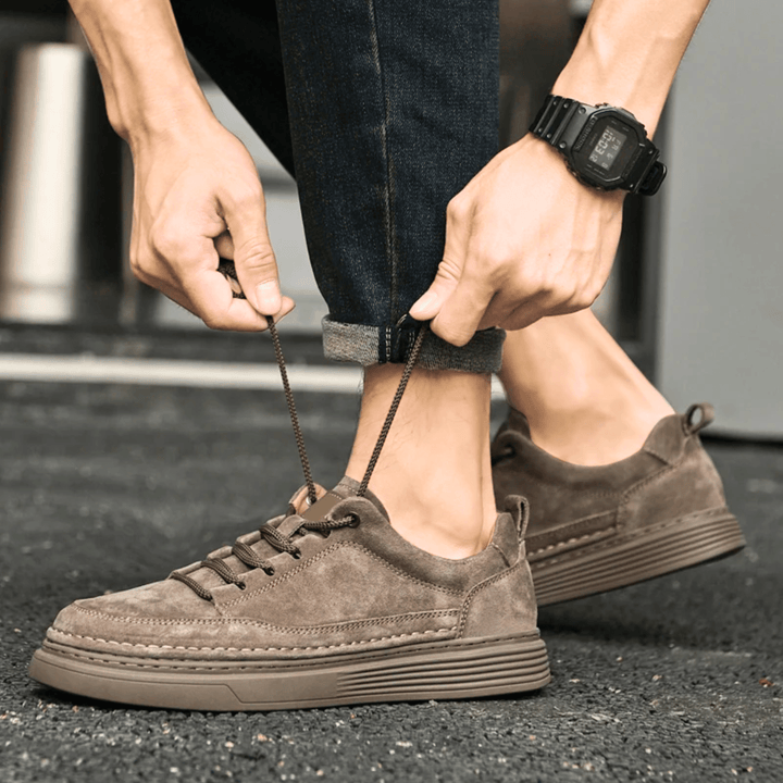 Weston & Finch - The Elston Sneaker - 14:193Sand colored;200000124:200000338